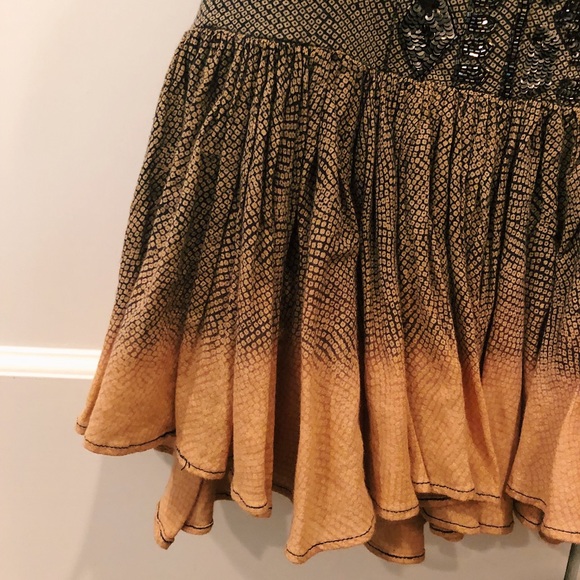 Anthropologie Akemi & Kim Sequin Peplum Top - Picture 3 of 5